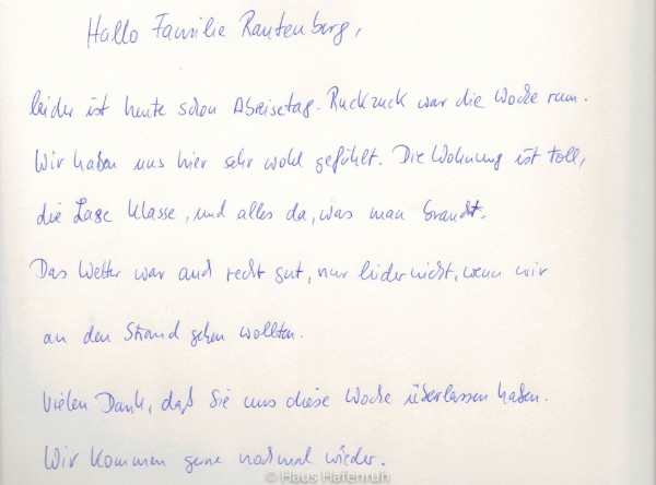 Gästemeinung